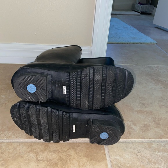 HUNTER MATTE BLACK TALL BOOTS - Picture 5 of 7